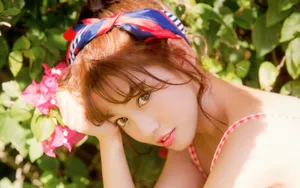 如花般少女图片桌面壁纸_6