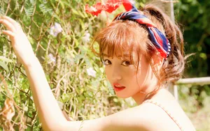如花般少女图片桌面壁纸_7