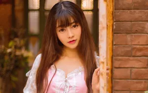 萝莉型美女桌面壁纸_3