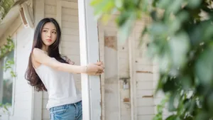 清新脱俗美女生活图片壁纸_6
