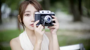 萝莉美女户外写真集_9