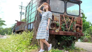 萝莉美女户外写真集_13