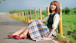 萝莉美女户外写真集_16