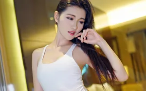 美女浴缸洗澡写真图片壁纸_4