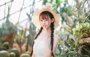 清纯少女户外写真图片壁纸_3