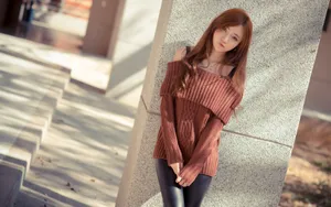 亚洲美女壁纸大全_4