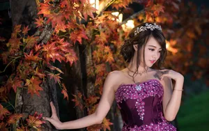 亚洲美女壁纸大全_12