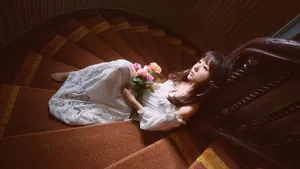 粉色漂亮妹子图片壁纸_5