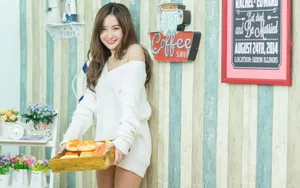 如花似玉的青春美女图片_12