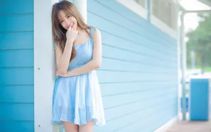 楚楚动人少女桌面壁纸_11
