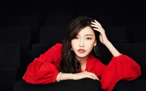 迷人童菲桌面壁纸_6