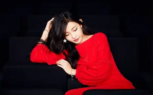 迷人童菲桌面壁纸_7