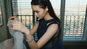 美女林允桌面壁纸_6