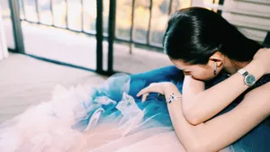 美女林允桌面壁纸_9