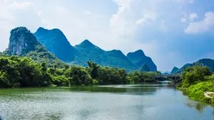 山川湖泊风景图片壁纸_8