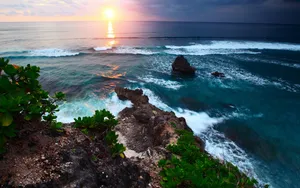 美丽的海岸风景图片_2