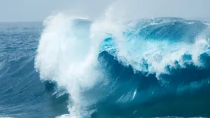 海洋巨浪浪花图片_11