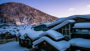 哈尔滨雪乡风景壁纸_4