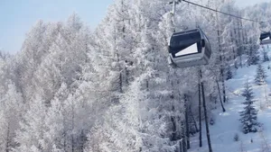 高山唯美4k雪景图片_4