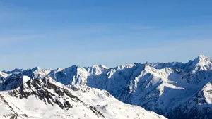 高山唯美4k雪景图片_6