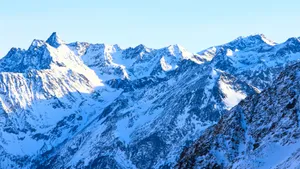 高山唯美4k雪景图片_7