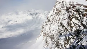 高山唯美4k雪景图片_8