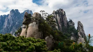 江西三清山优美风景图片_2