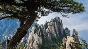 江西三清山优美风景图片_6