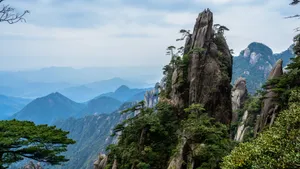 江西三清山优美风景图片_9