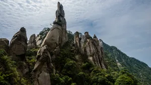 江西三清山优美风景图片_11
