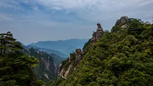 江西三清山优美风景图片_13