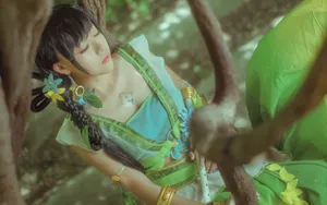 唯美古装少女写真图集壁纸_2
