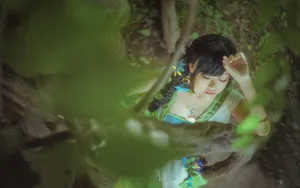 唯美古装少女写真图集壁纸_4