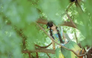 唯美古装少女写真图集壁纸_9