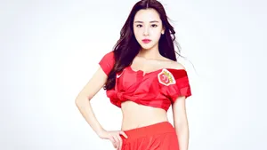 足球宝贝妍子沁性感写真壁纸_5