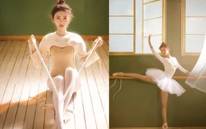 芭蕾美女景甜图片壁纸_3