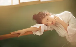 芭蕾美女景甜图片壁纸_6