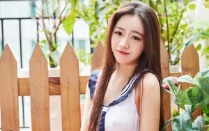 清凉美女休闲写真图片壁纸_5