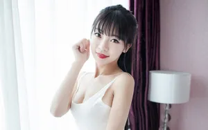 小鸟依人的女生桌面壁纸_3