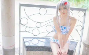 本间芽衣子cos图片壁纸_7