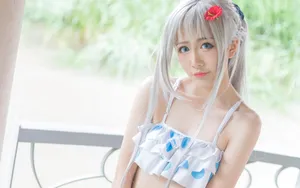 本间芽衣子cos图片壁纸_9