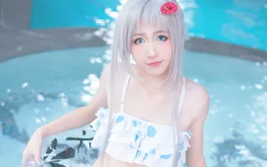 本间芽衣子cos图片壁纸_10