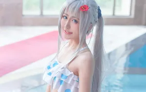 本间芽衣子cos图片壁纸_11