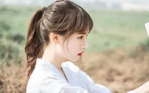 白色剑道服美少女图片壁纸_6