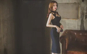 韩国平面模特李妍静壁纸_11