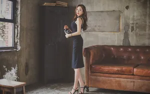 韩国平面模特李妍静壁纸_14