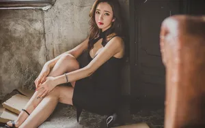 韩国平面模特李妍静壁纸_18