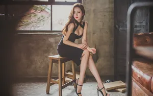 韩国平面模特李妍静壁纸_19