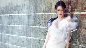 张馨予性感婚纱摄影壁纸