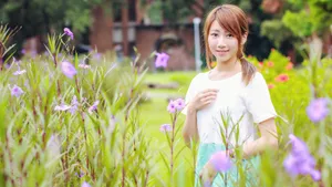 清纯靓丽妹子图片_2